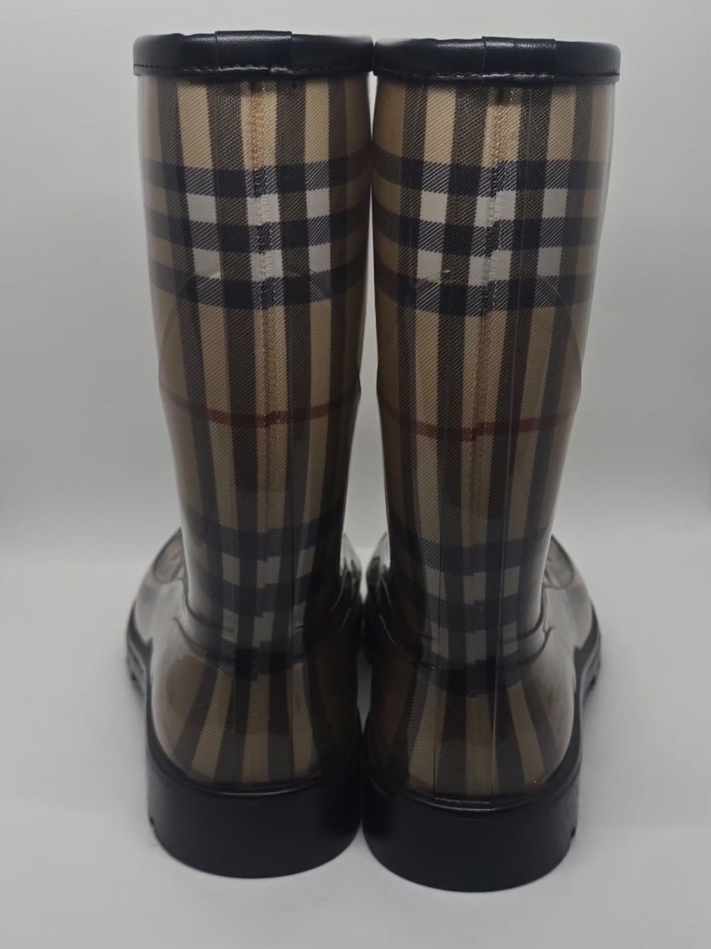 Burberry Boots w/ Scarf Women Size 41 - Picture 3 of 8